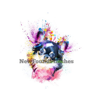 Watercolor chihuahua