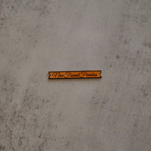 Upsized 1.5” Thin banner tags for tumbler bottoms