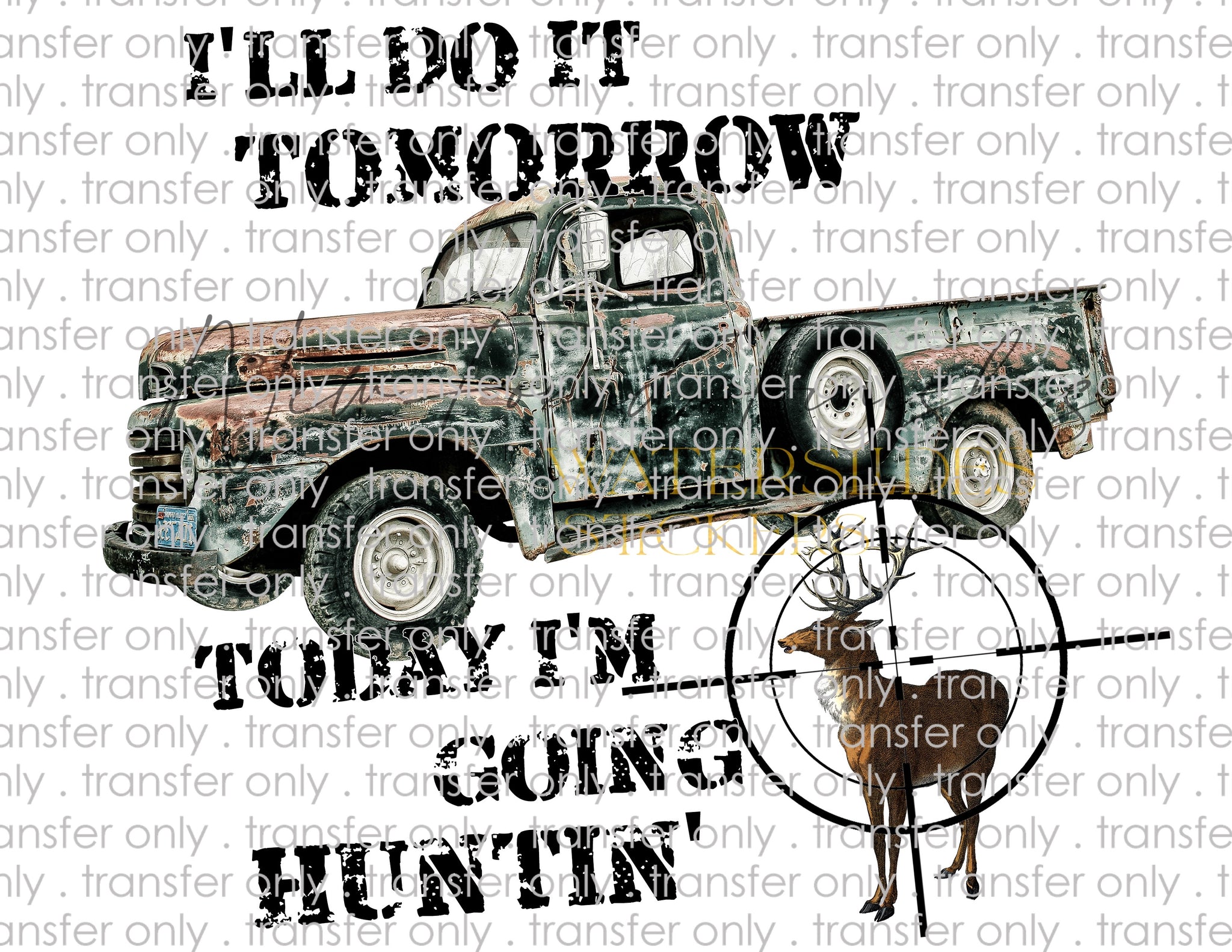I’ll do it tomorrow