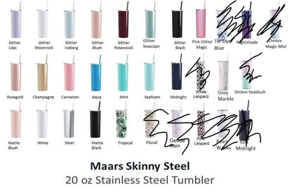 Destash 20 oz skinny minor taper