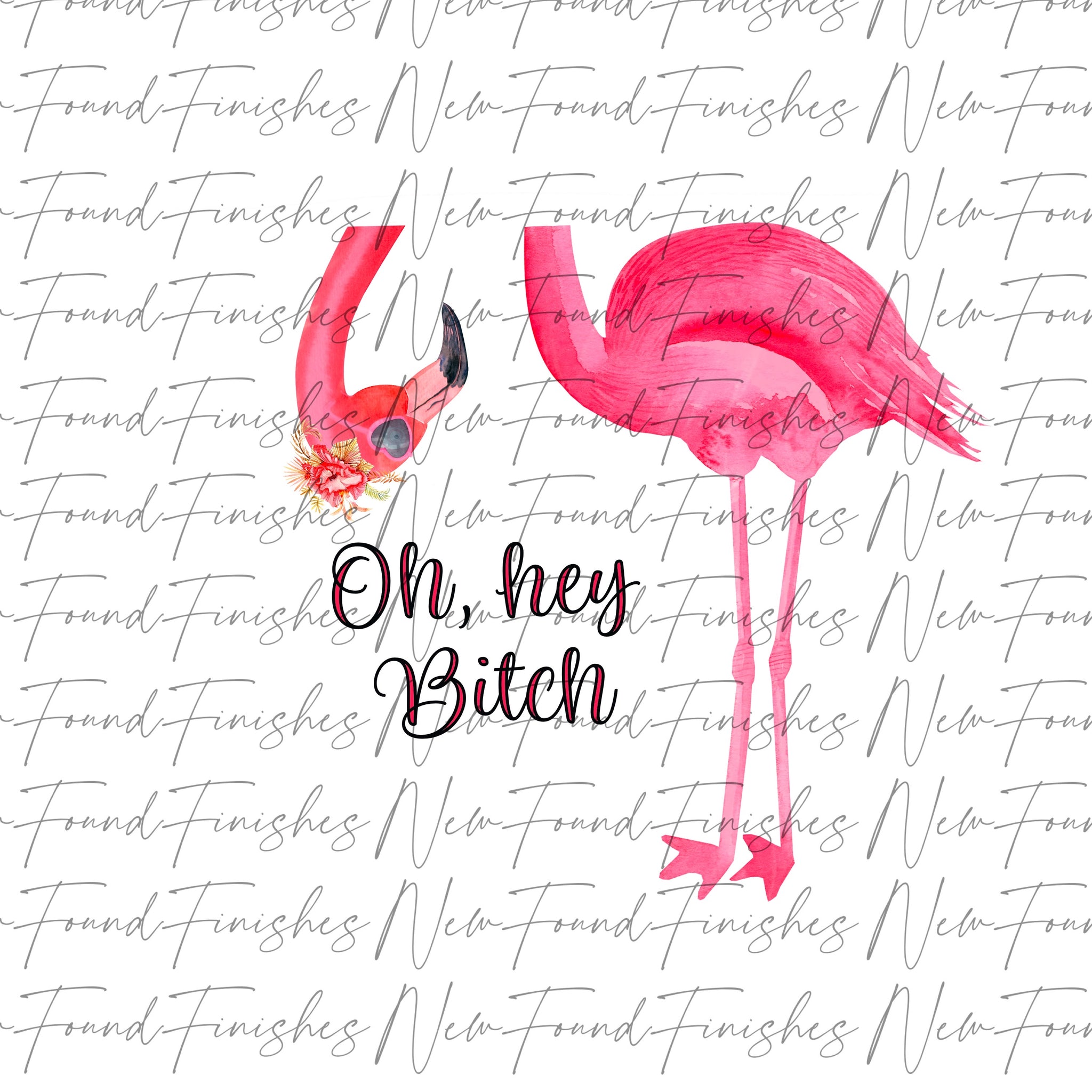 Oh hey bitch flamingo digital