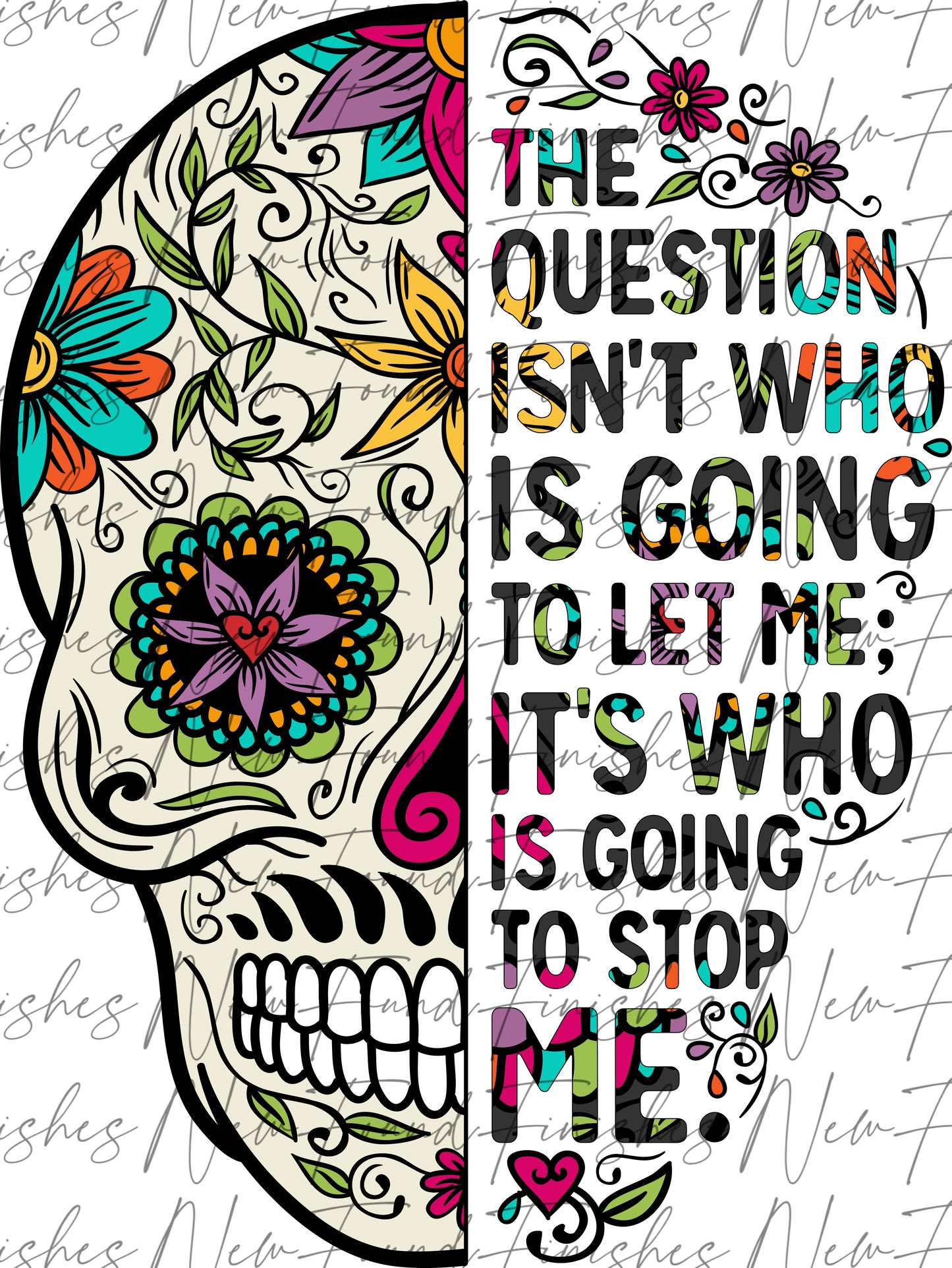 Who is going to stop me