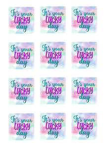 Your lucky day